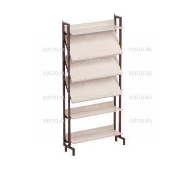 Шкаф-стеллаж комбинированный